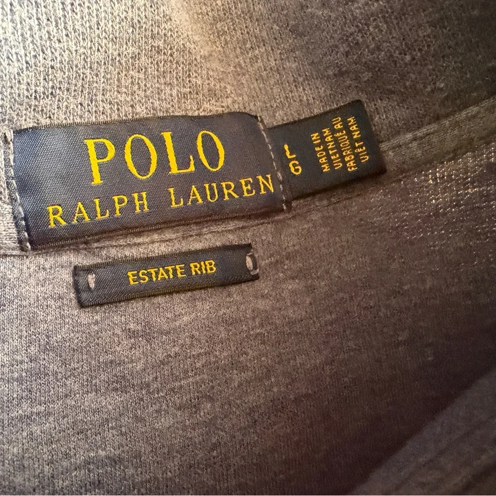 Ralph Lauren Polo Estate Rib Knit Sweater in Blue Men’s Large